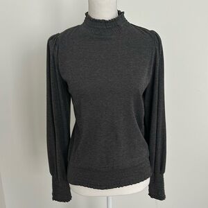 Super Cute Allison Joy Gray Knit Top